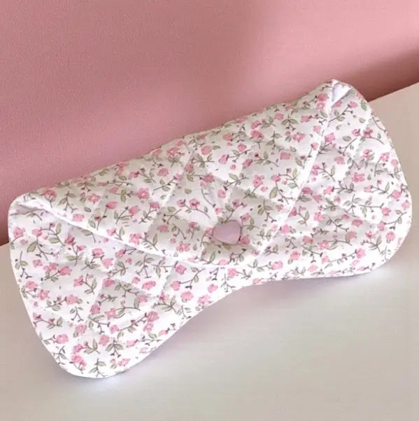 Sophie Pink Floral Eyeglass Case