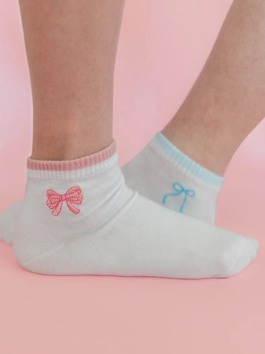 Embroidered Ankle Socks