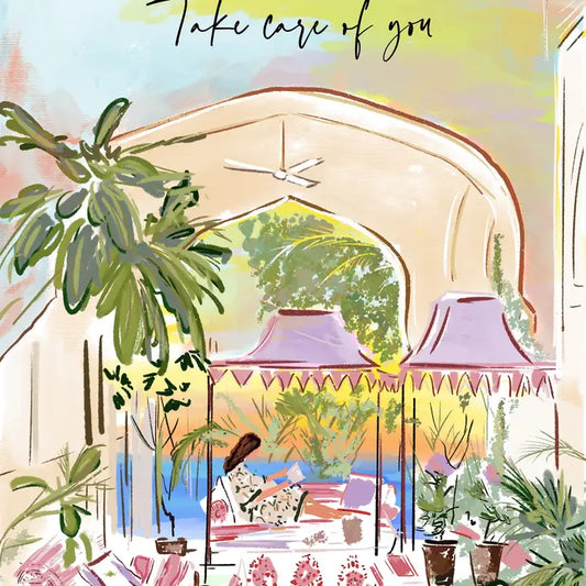 Take Care Of You Art Print - 8x10