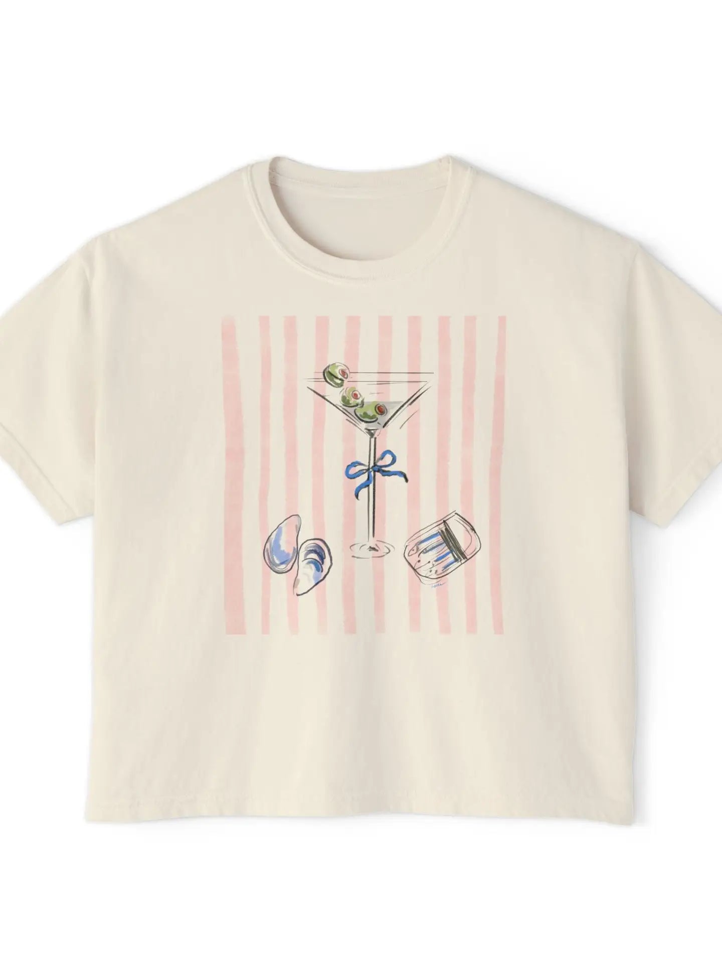 Extra Dirty Martini Boxy Tee