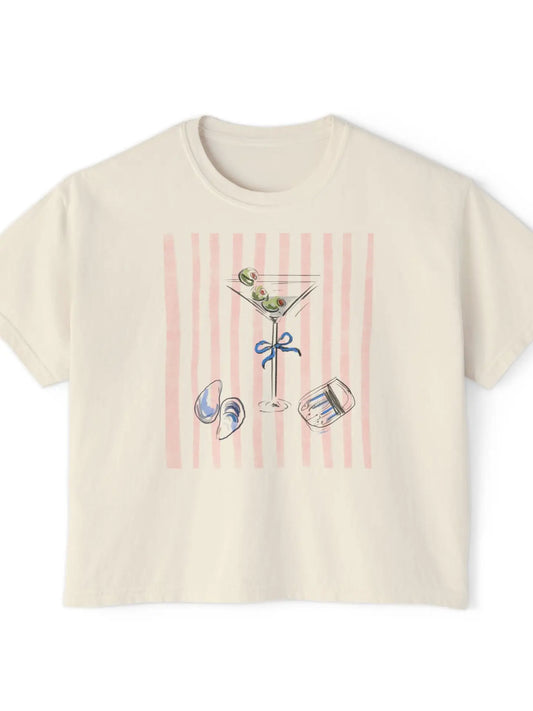 Extra Dirty Martini Boxy Tee