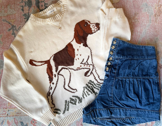 Beagle Graphic Sweater