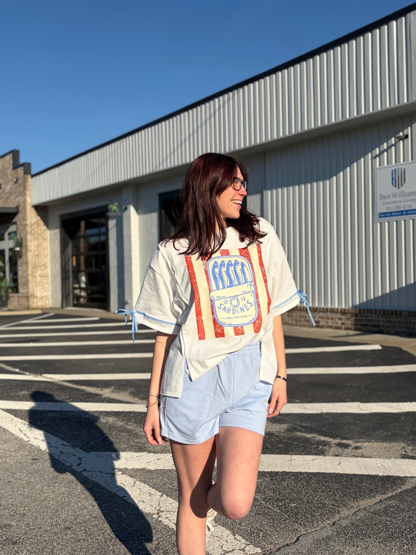 Vintage Sardines Graphic Tee