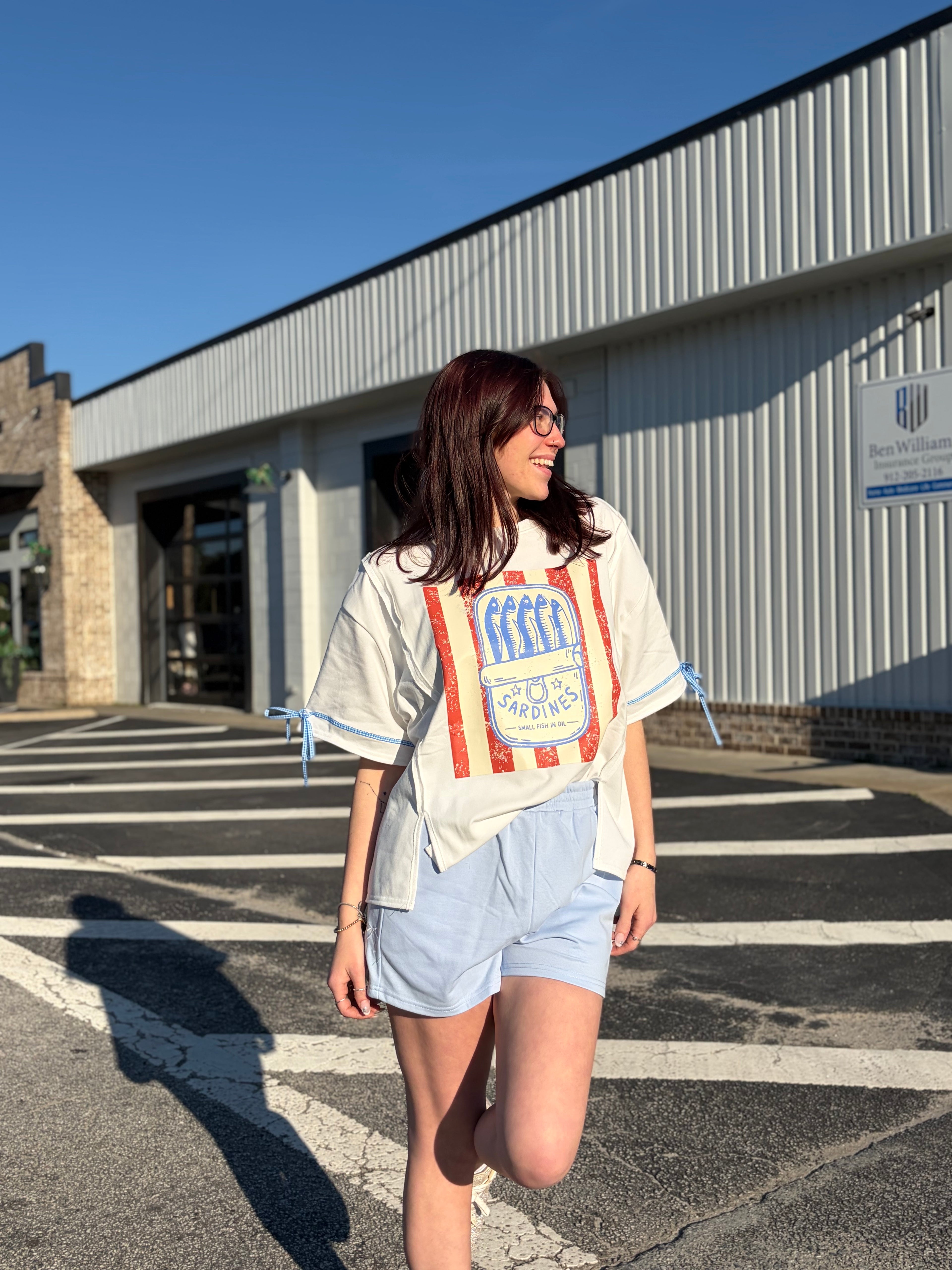 Vintage Sardines Graphic Tee
