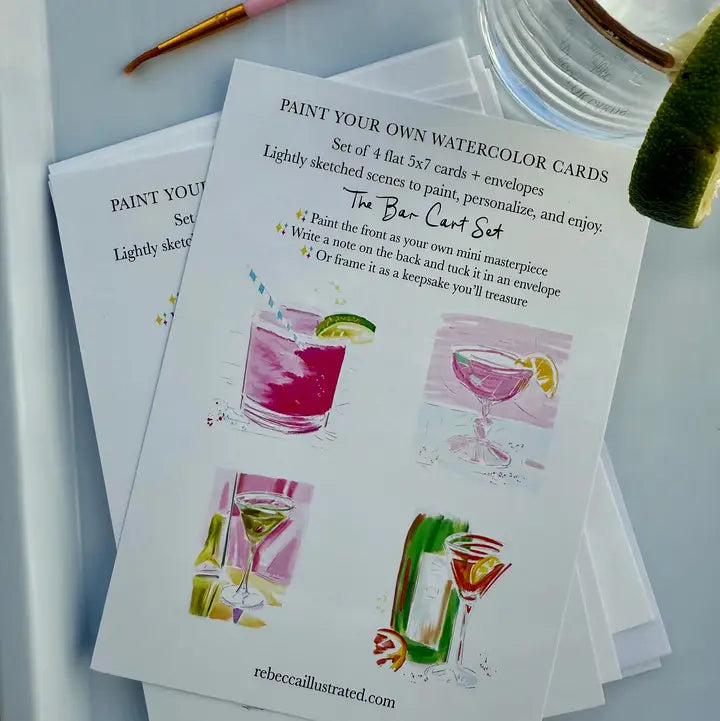 Paint Your Own - Notecards