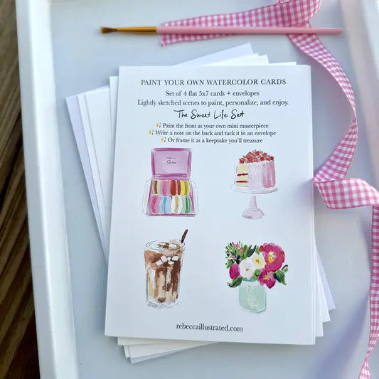 Paint Your Own - Notecards